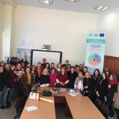 Seminar në gjimnazin e Lezhës, 26 Shkurt 2019